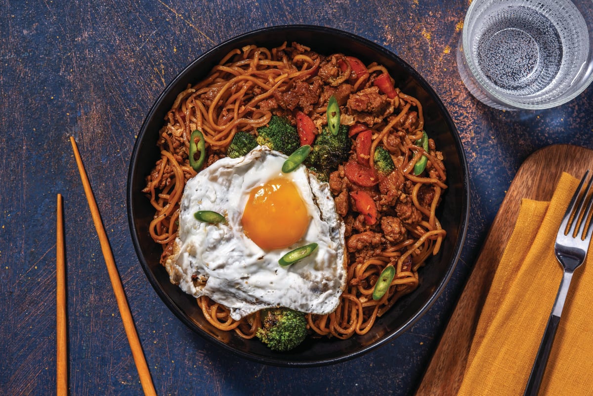 Pork & Veggie Mie Goreng