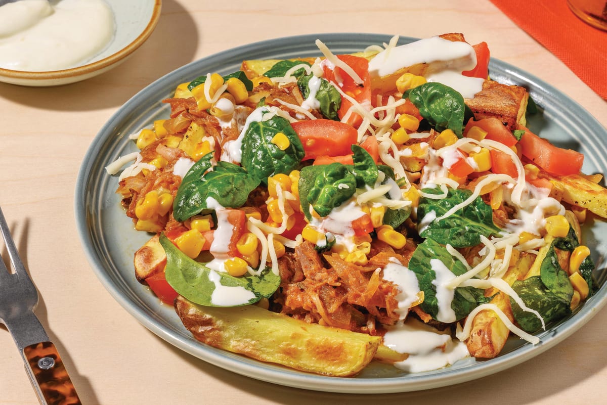 BBQ Pulled Pork Loaded Fries