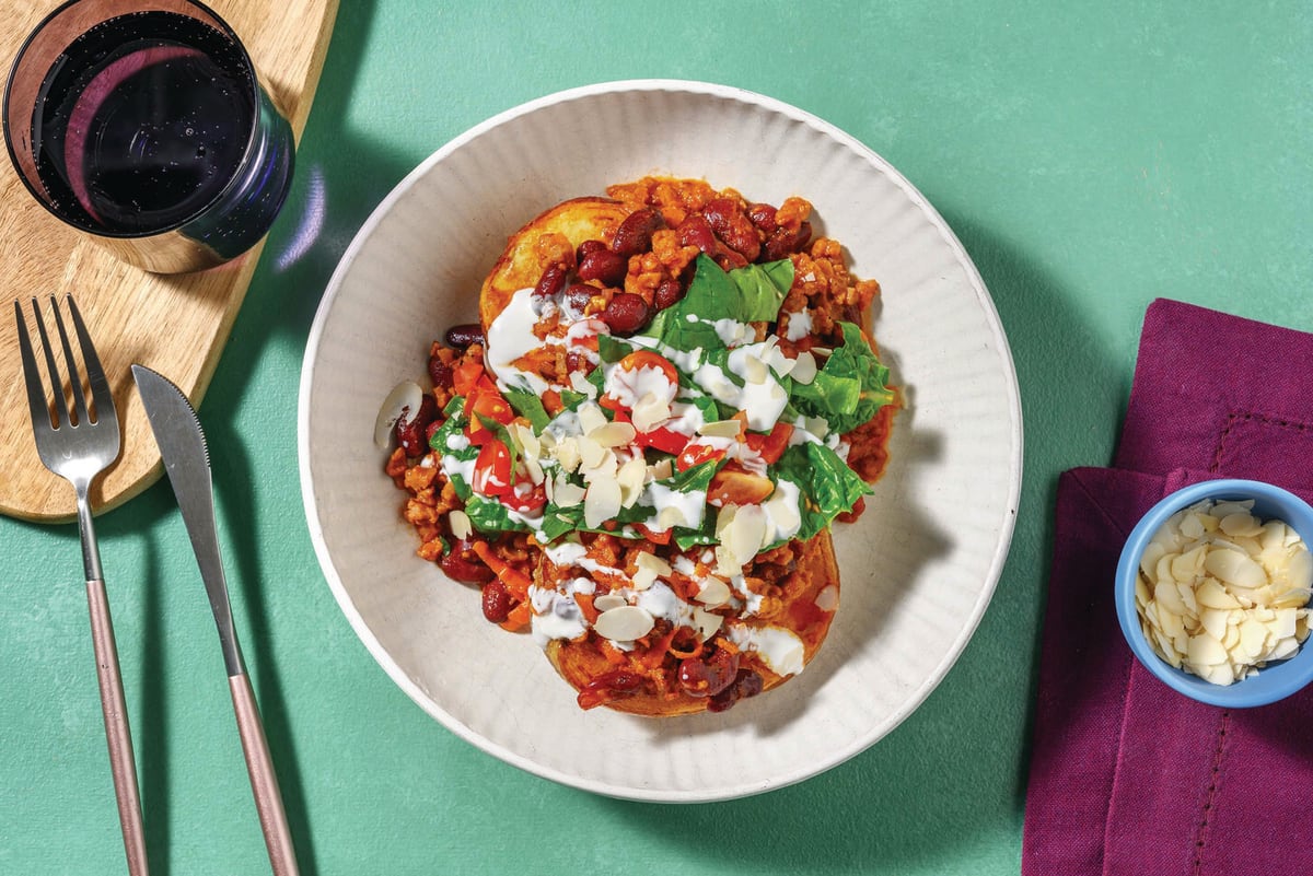 Mexican Plant-Based Mince & Bean Chilli