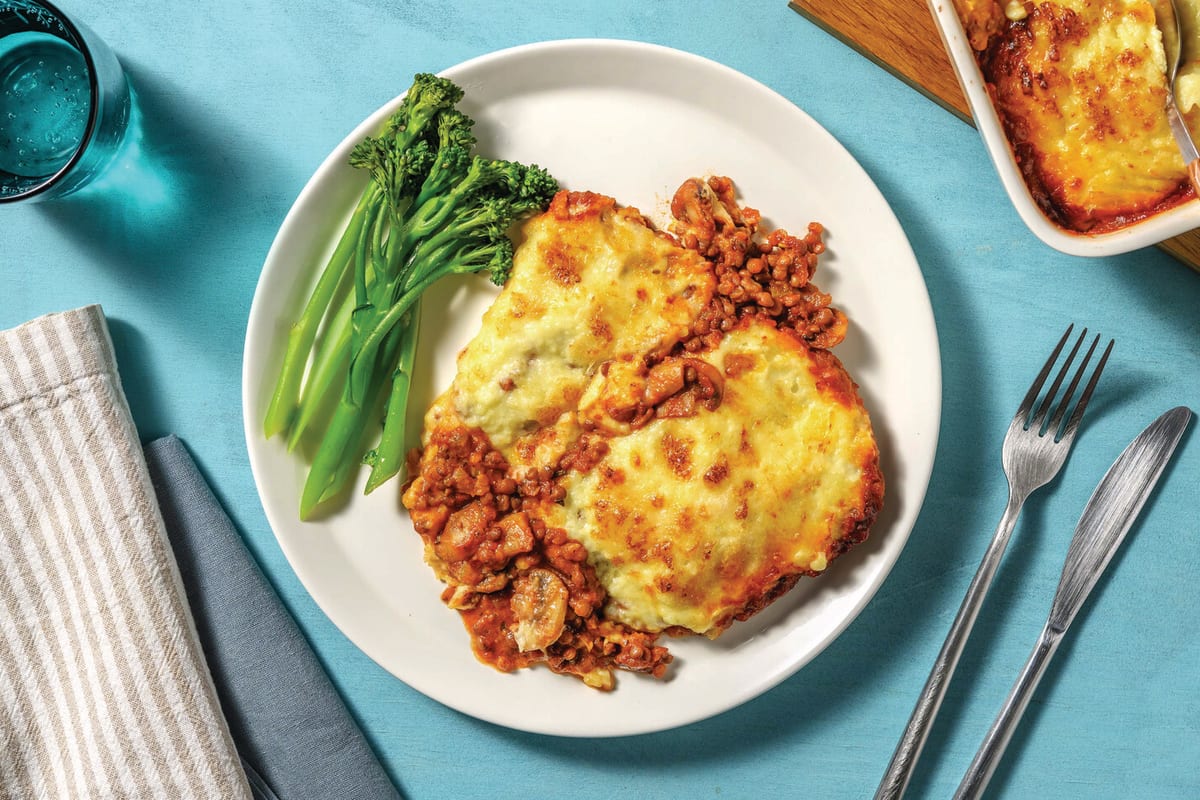 Mushroom & Lentil Shepherd's Pie