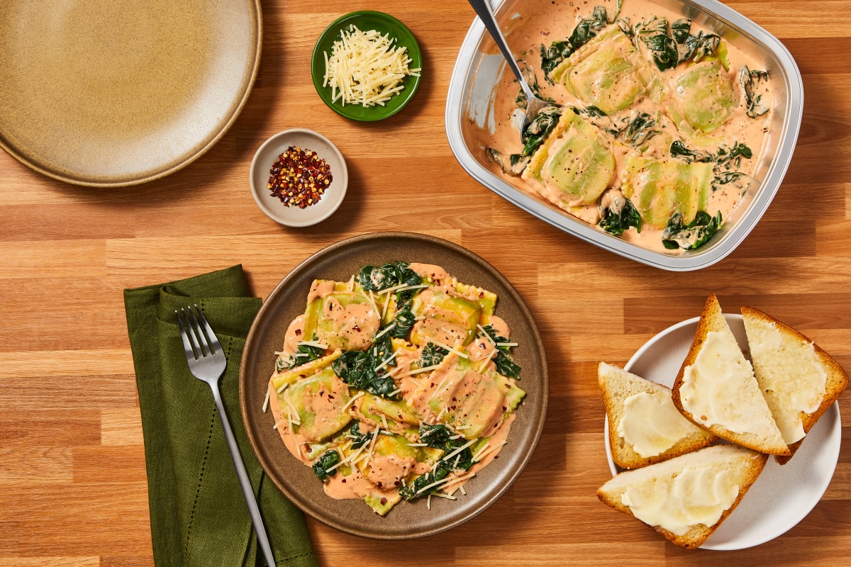Spinach Ricotta Ravioli