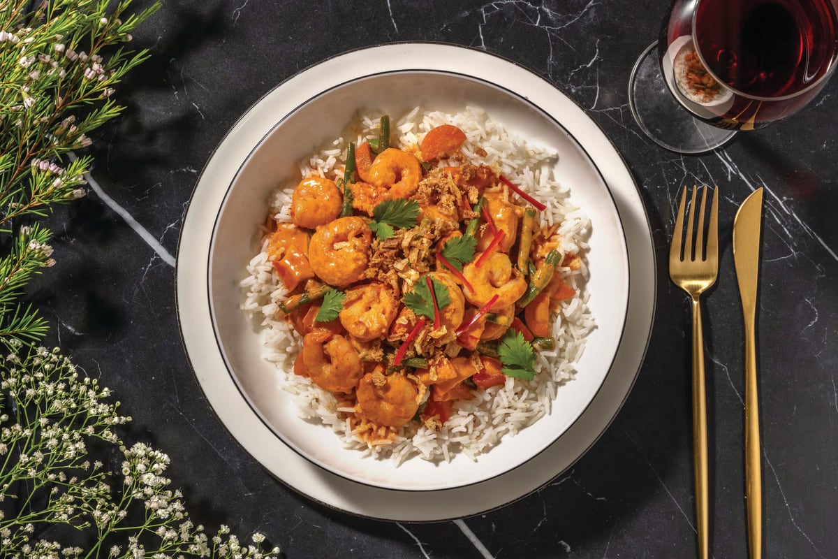 Fragrant Thai Prawn Curry