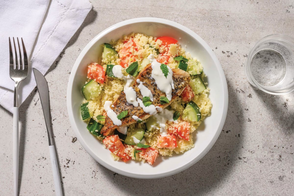 Barramundi & Zesty Veggie Couscous