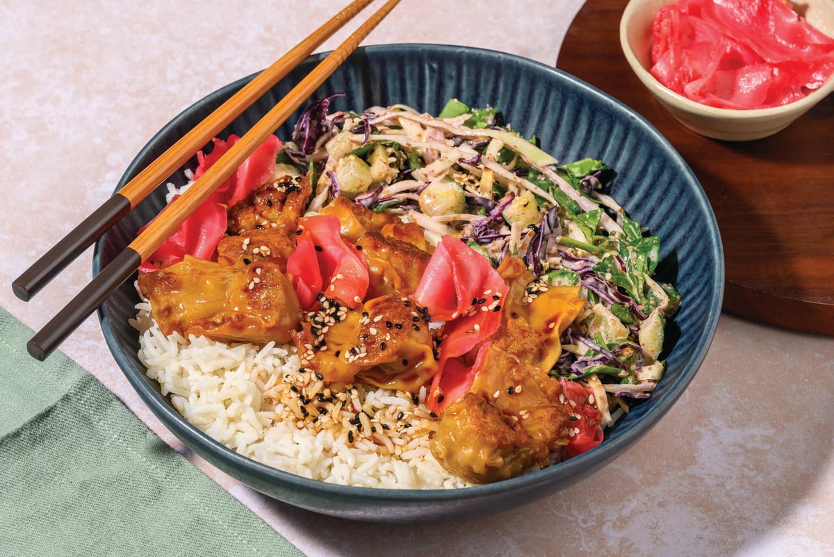 Japanese-Style Salmon Rice Bowl