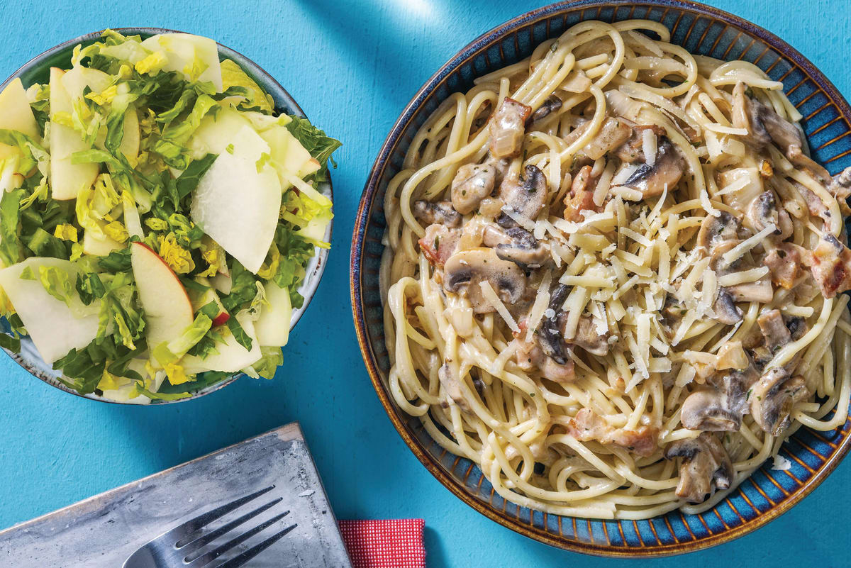 Weeknight Bacon & Tomato Spaghetti