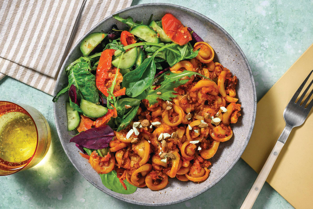 Plant-Based 'Beef' Orecchiette