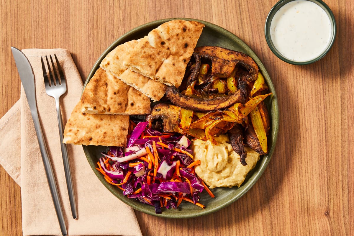 Shawarma-Spiced Portobello Mushrooms