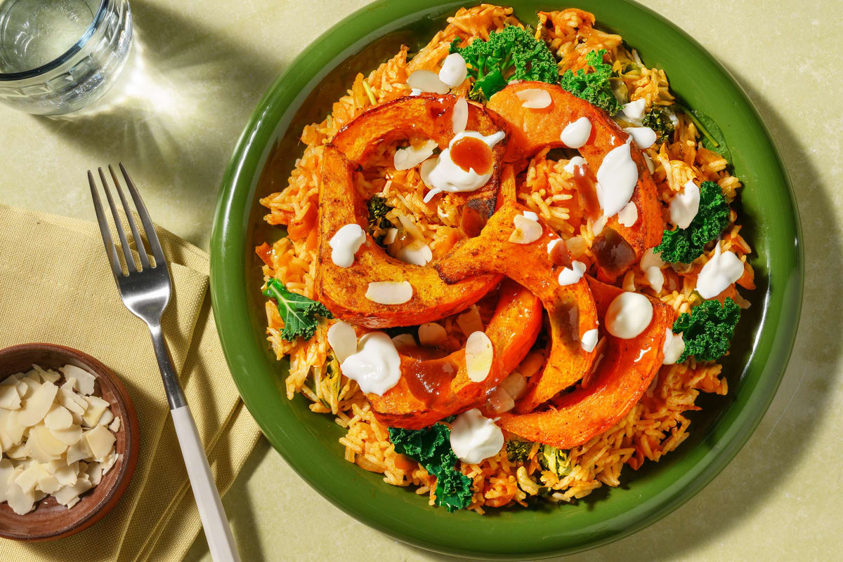 Pumpkin & Veggie Biryani