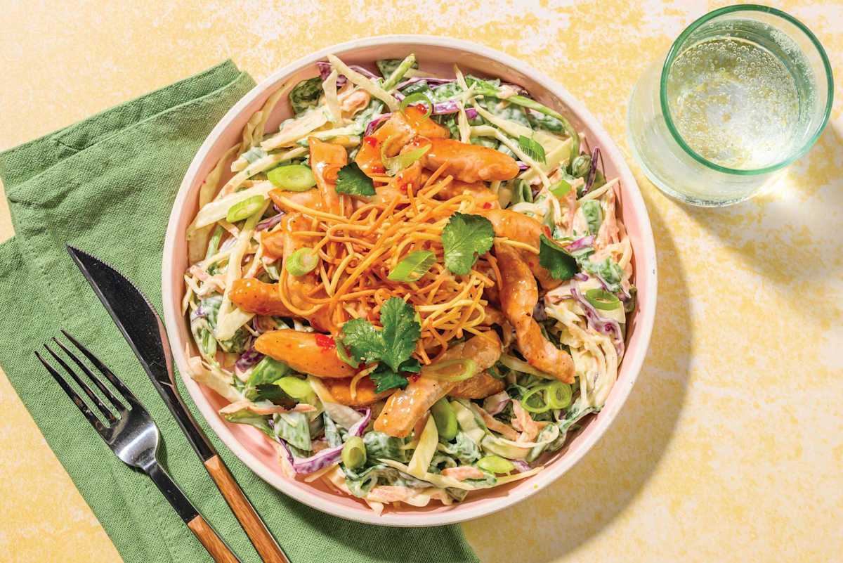 HelloHero: Quick Spiced Plant-Based Mince & Crunchy Noodles