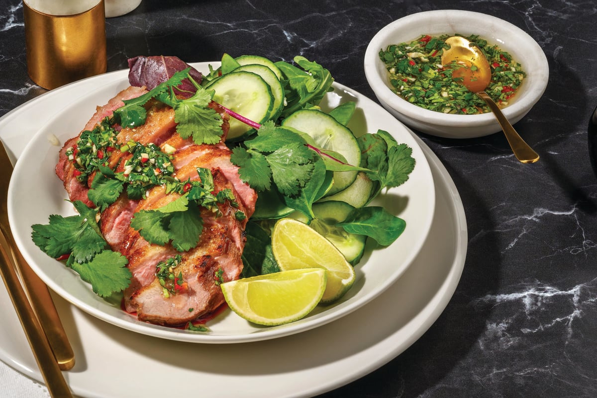 Prime Seared Duck & Nam Chim Dressing