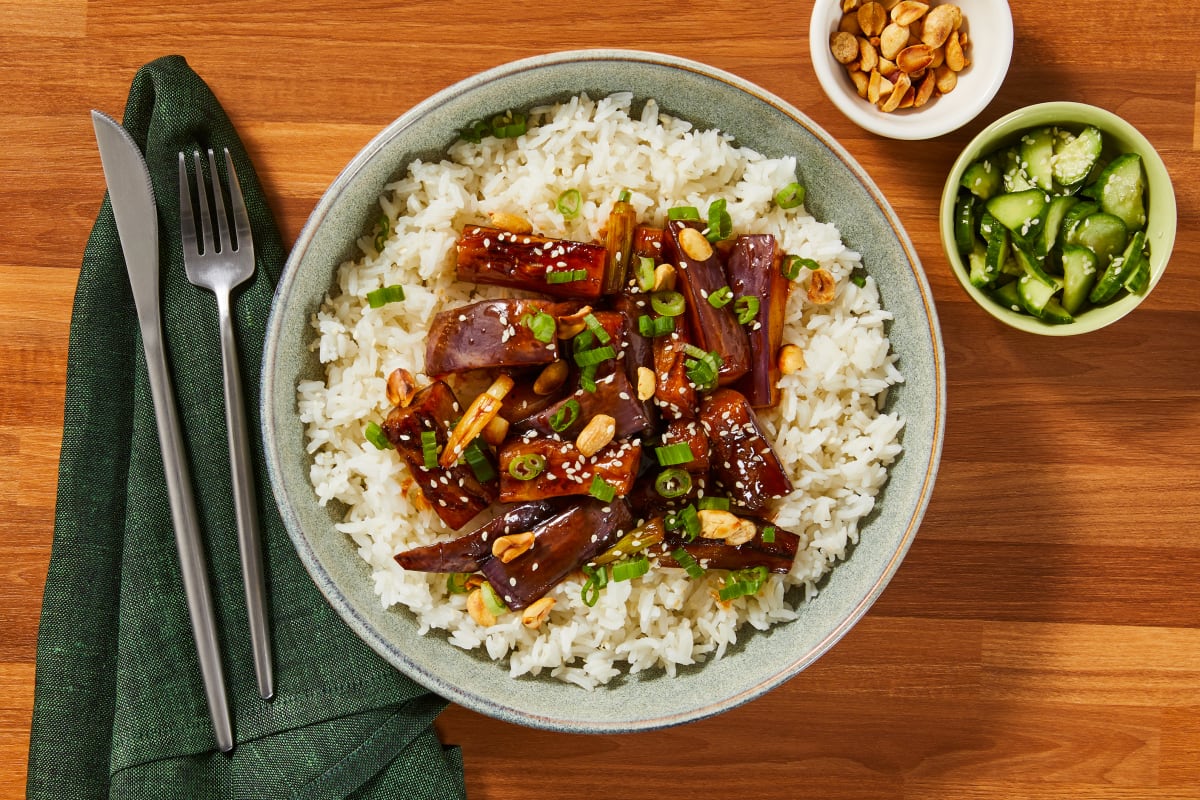 Spicy Szechuan Eggplant 
