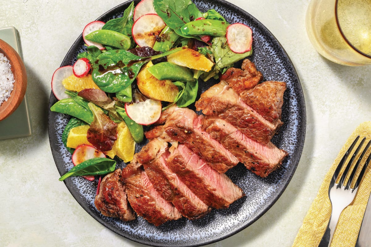 Balsamic-Glazed Beef Rump