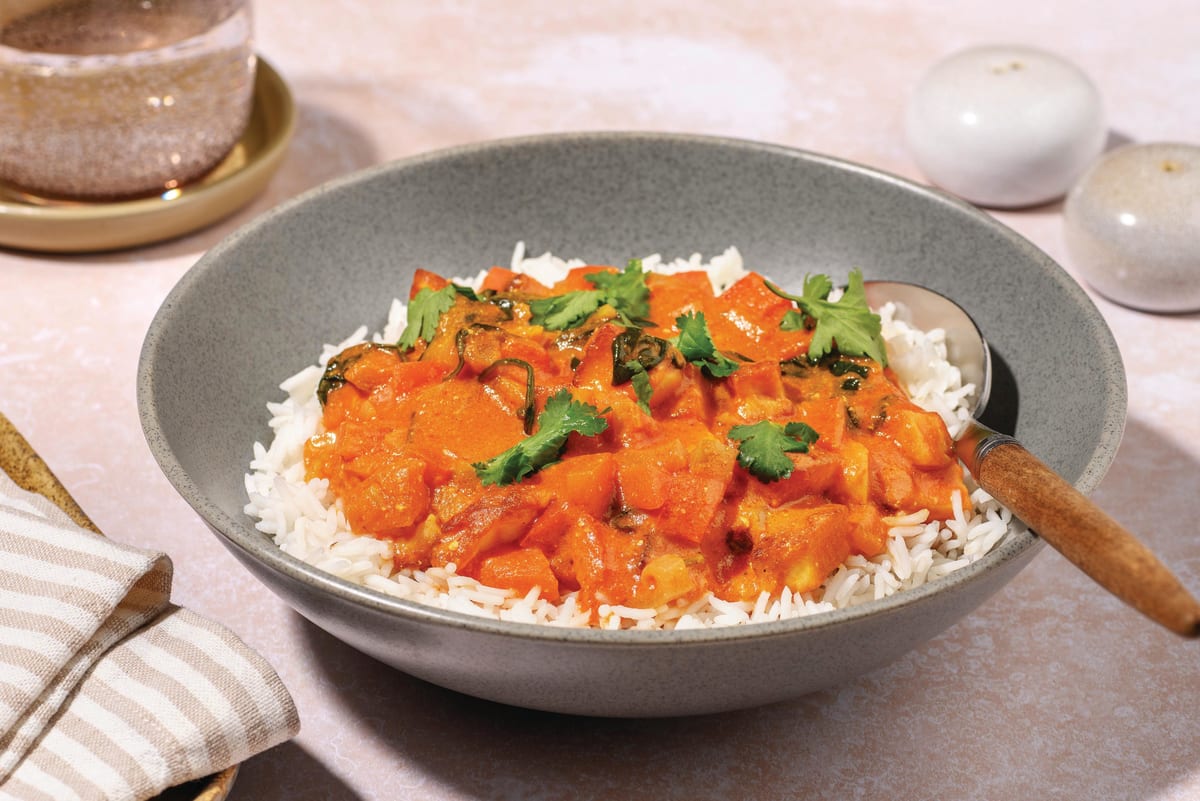 Haloumi & Veggie Tikka Curry