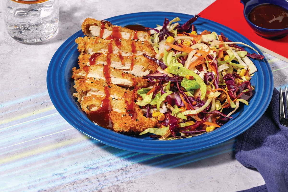 Rapid Curry-Glazed Chicken Schnitzel