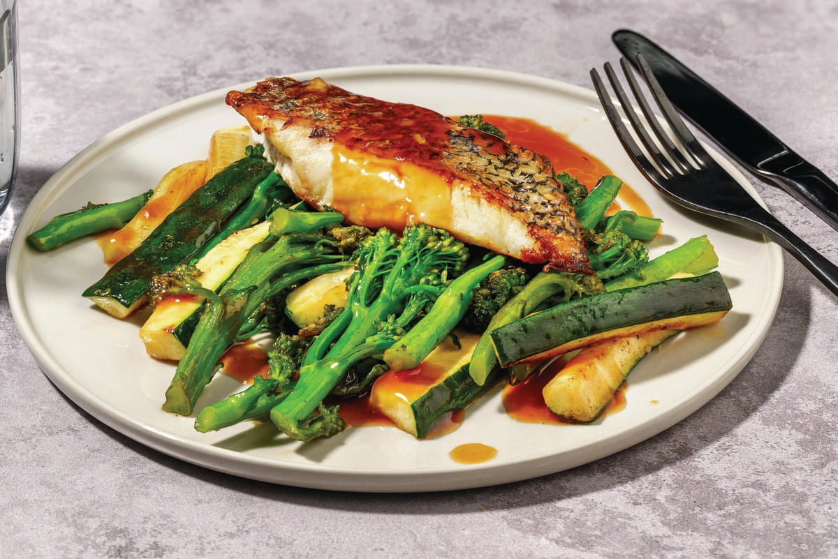 Soy-Ginger Glazed Salmon