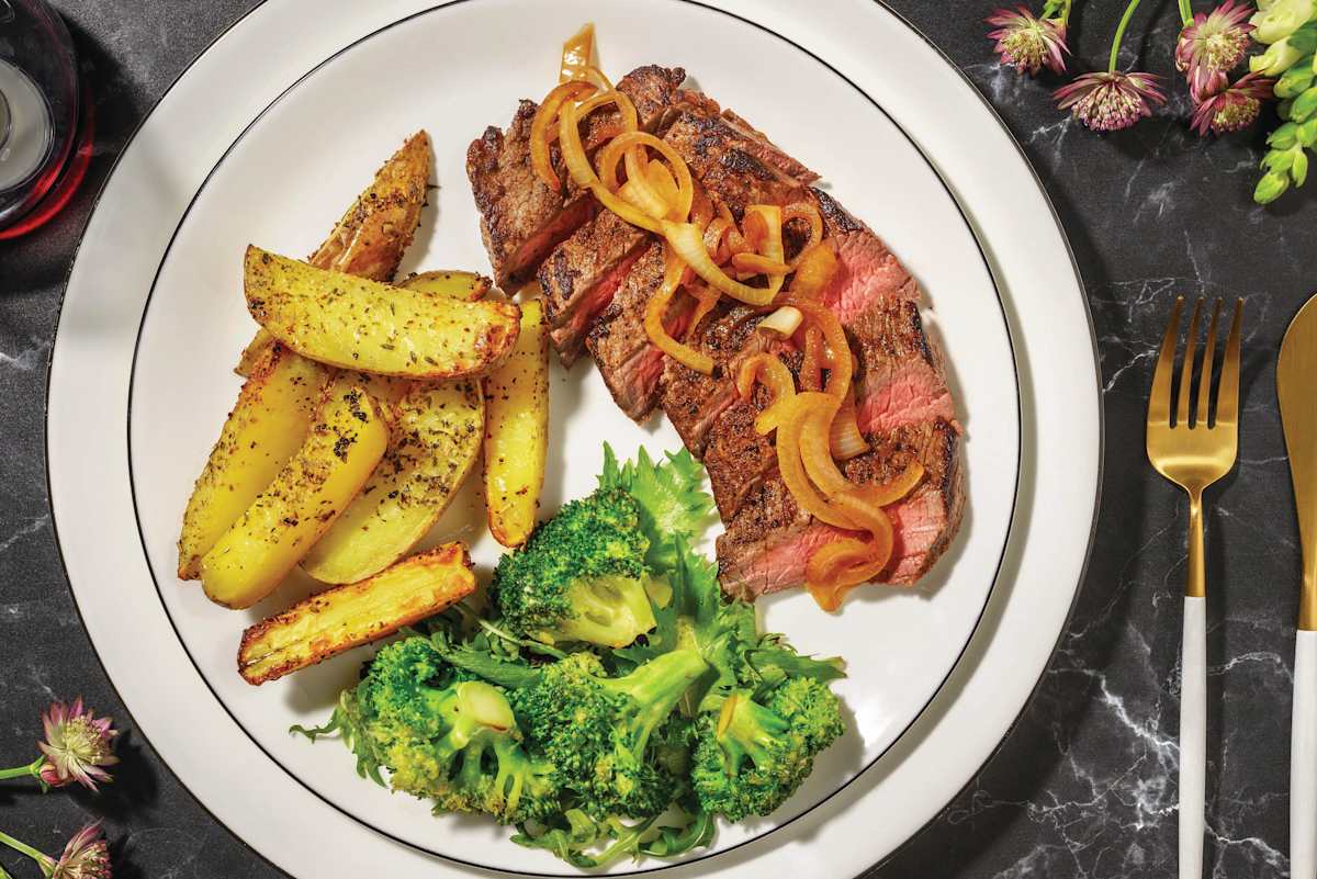 Smokey Sirloin Steak & Broccoli Salad