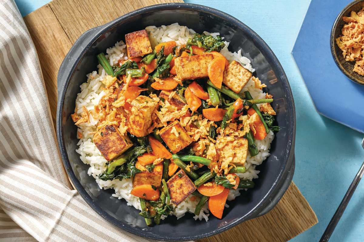 Hoisin Tofu & Veggie Stir-Fry