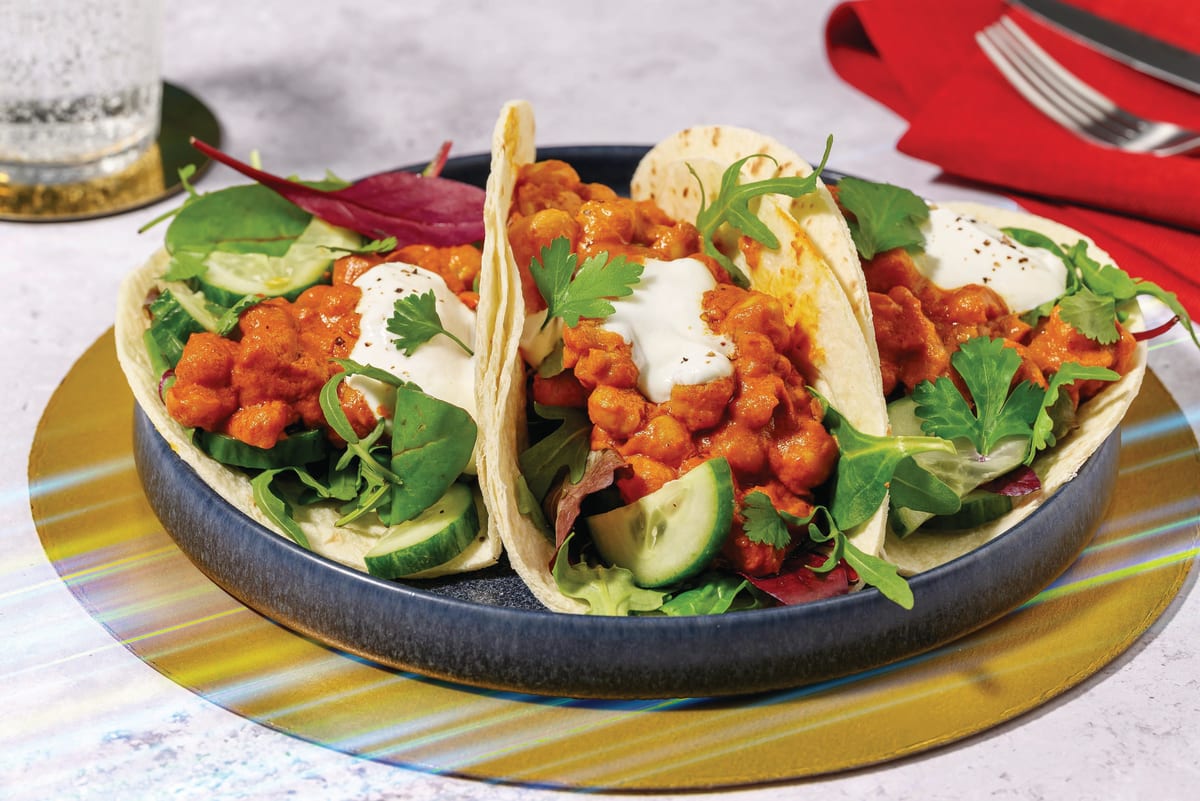Swift Chermoula-Coconut Chickpea Tacos