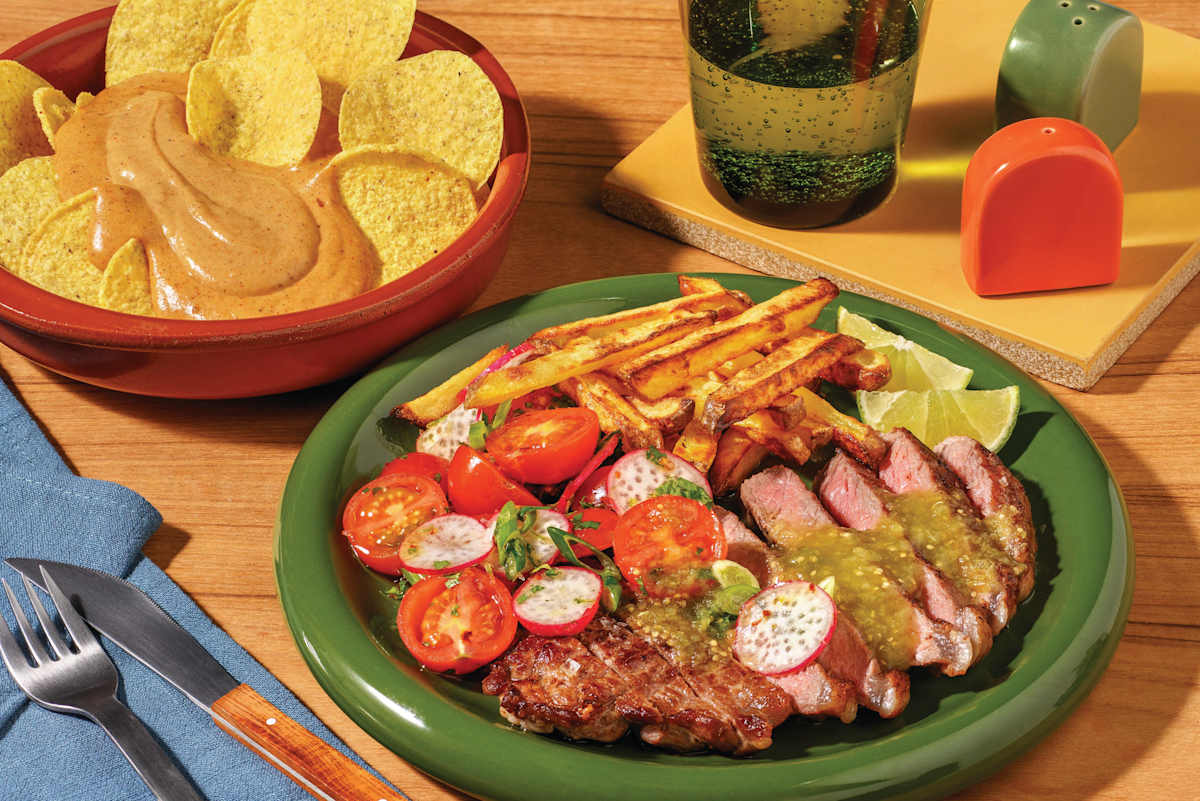 Carne Asada-Style Steak & Fries