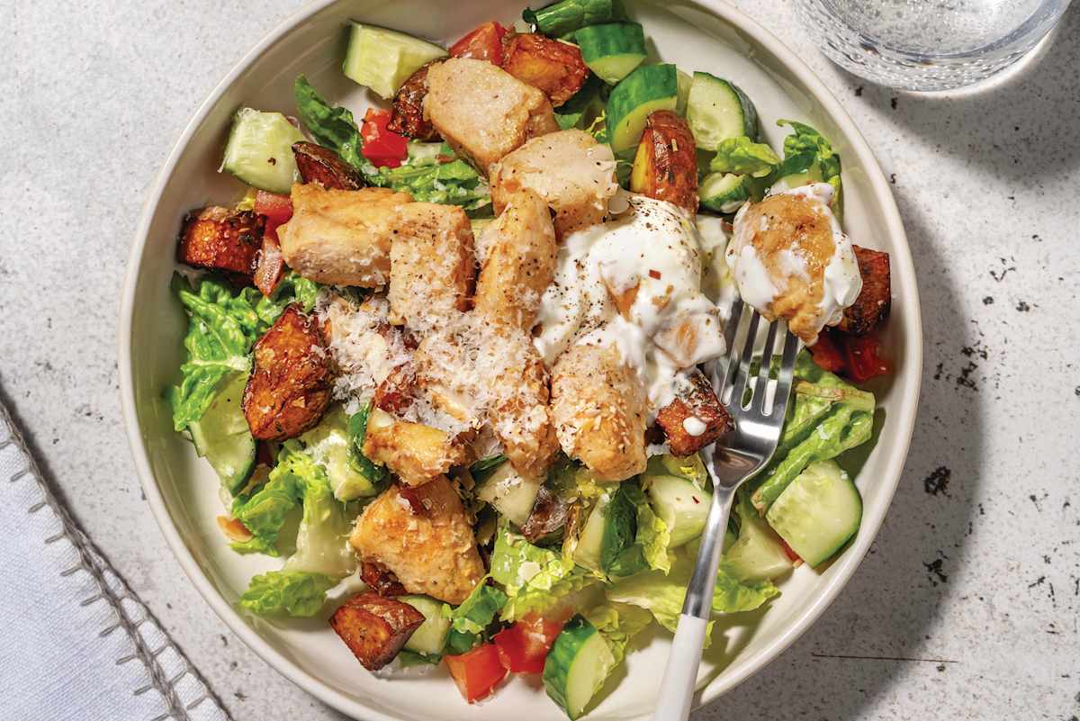 Greek-Style Beef & Potato Salad