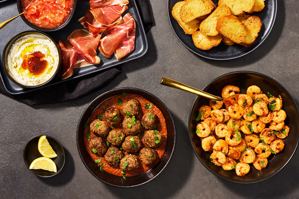 Spanish-Style Tapas with Beef Albondigas