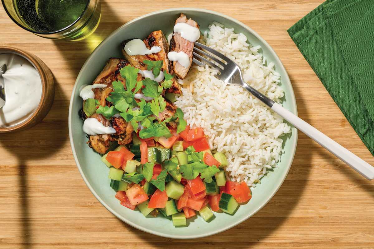 Herby Chicken & Garlic Rice