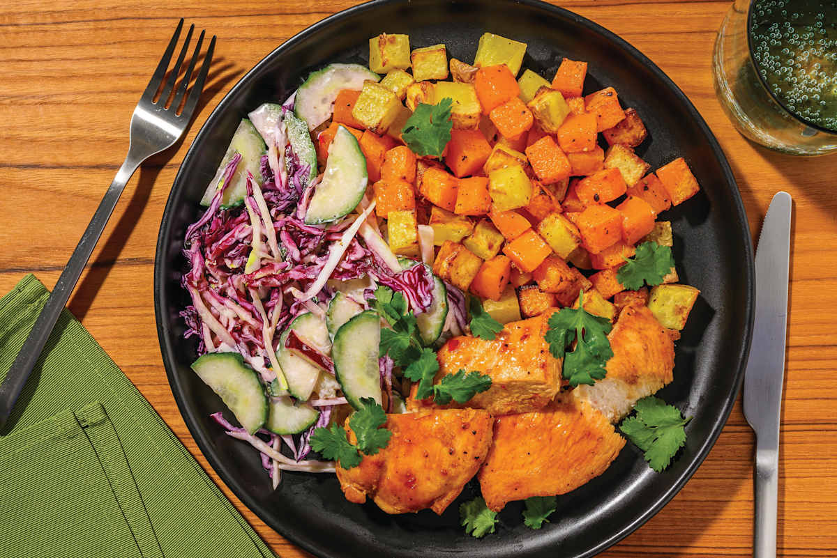 Sweet Chilli Chicken & Celery Slaw
