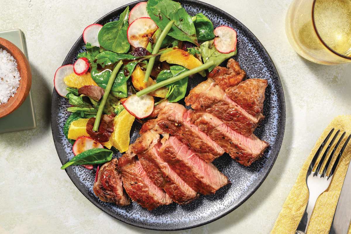 Balsamic-Glazed Beef Rump