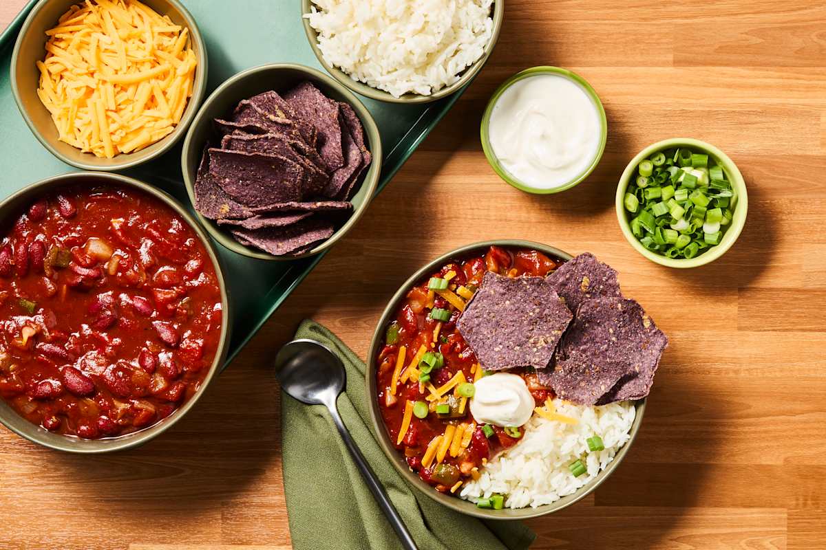 Vegetarian Chili Bar