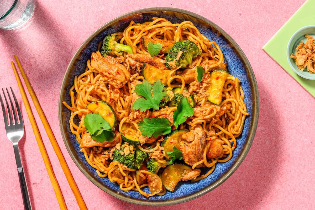 Double Sweet Soy Chicken & Veggie Noodles