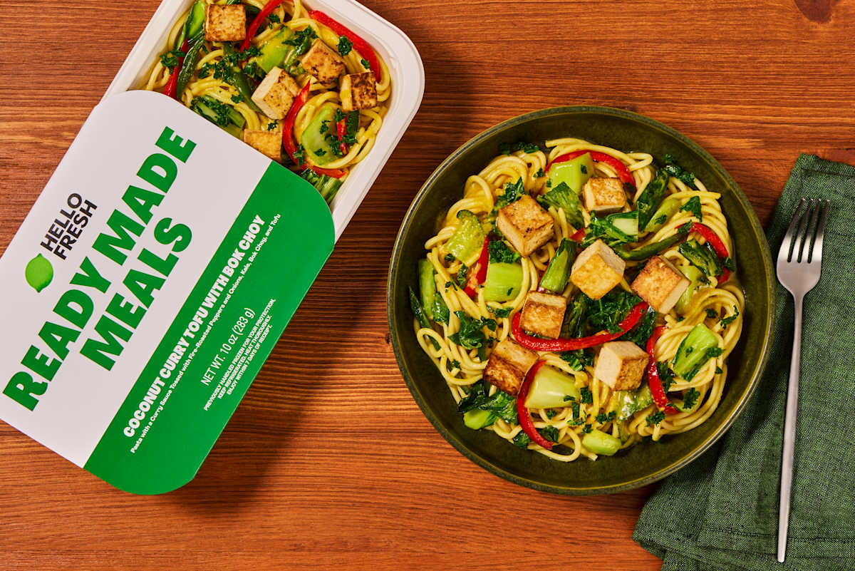 Coconut Curry Tofu with Bok Choy