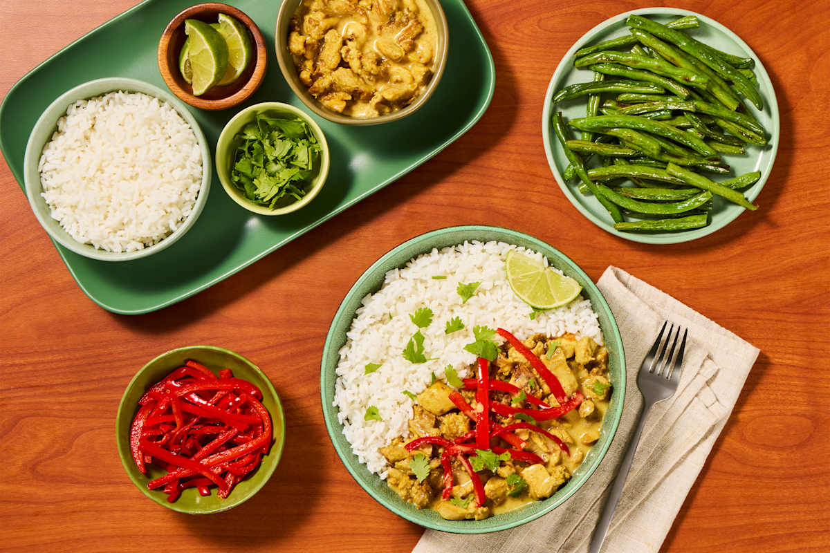 Coconut Curry Chicken Bar