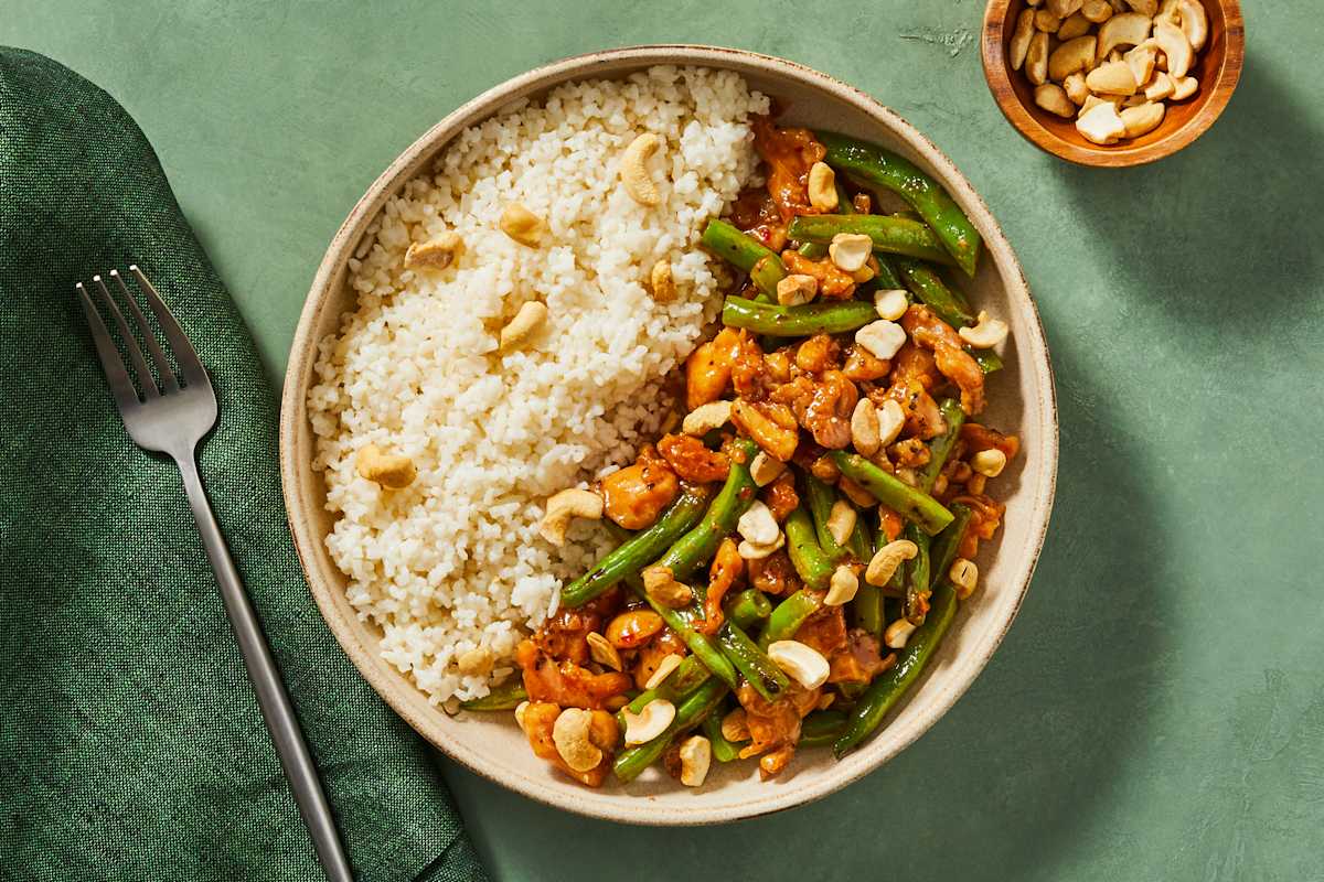 Sweet Chili Chicken & Green Bean Stir-Fry