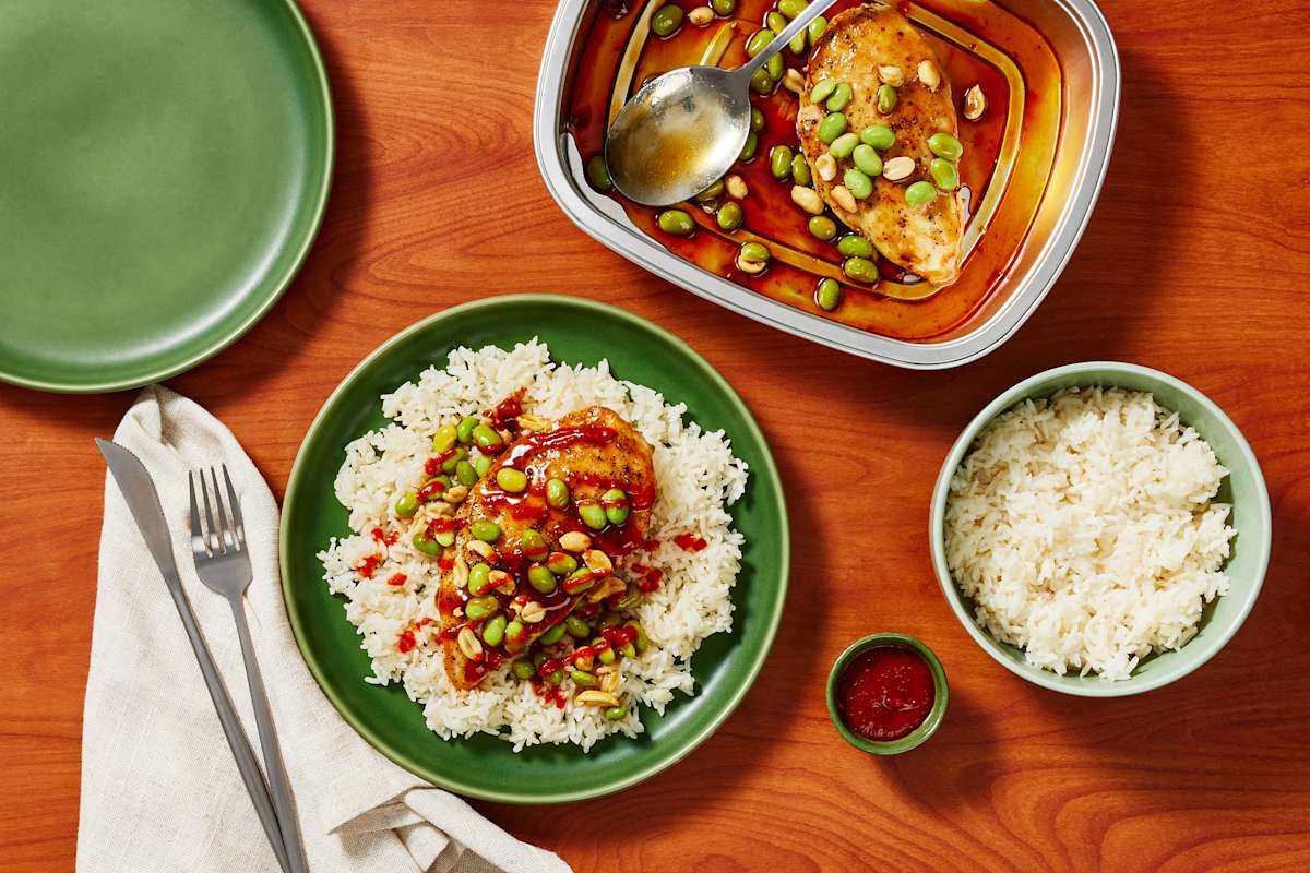 Orange Chicken & Rice