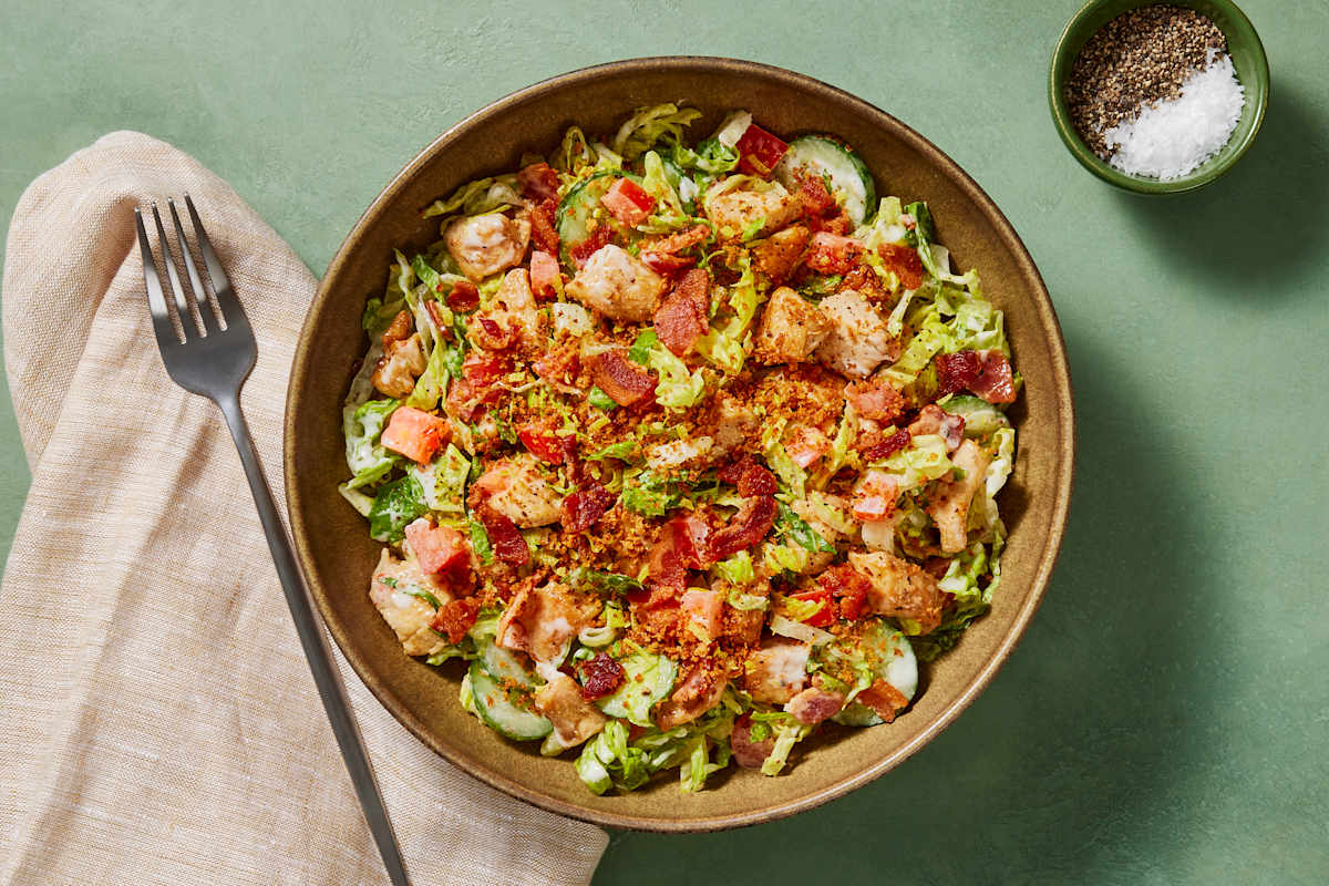 Chicken Bacon Ranch Salad