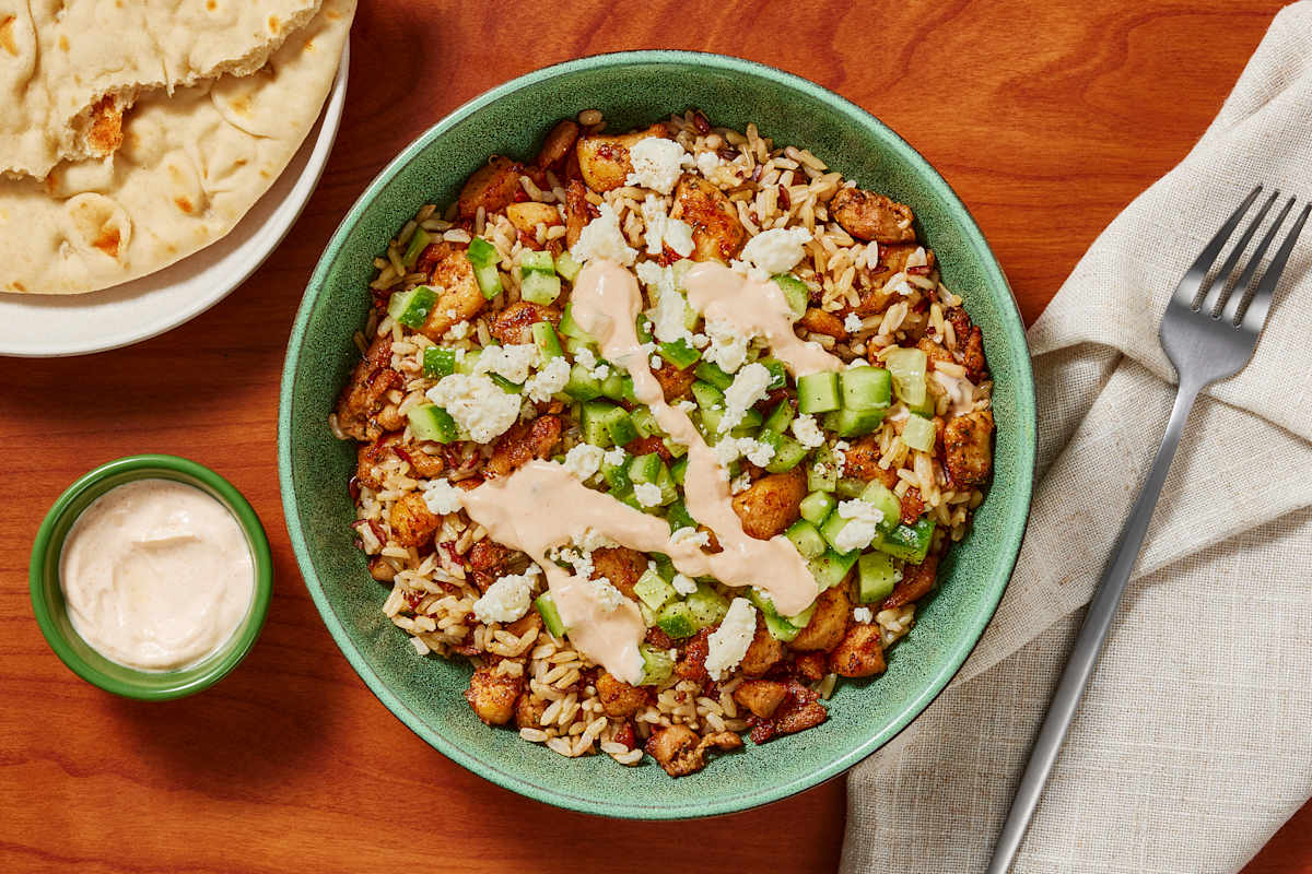 Mediterranean Chicken & Grain Bowls