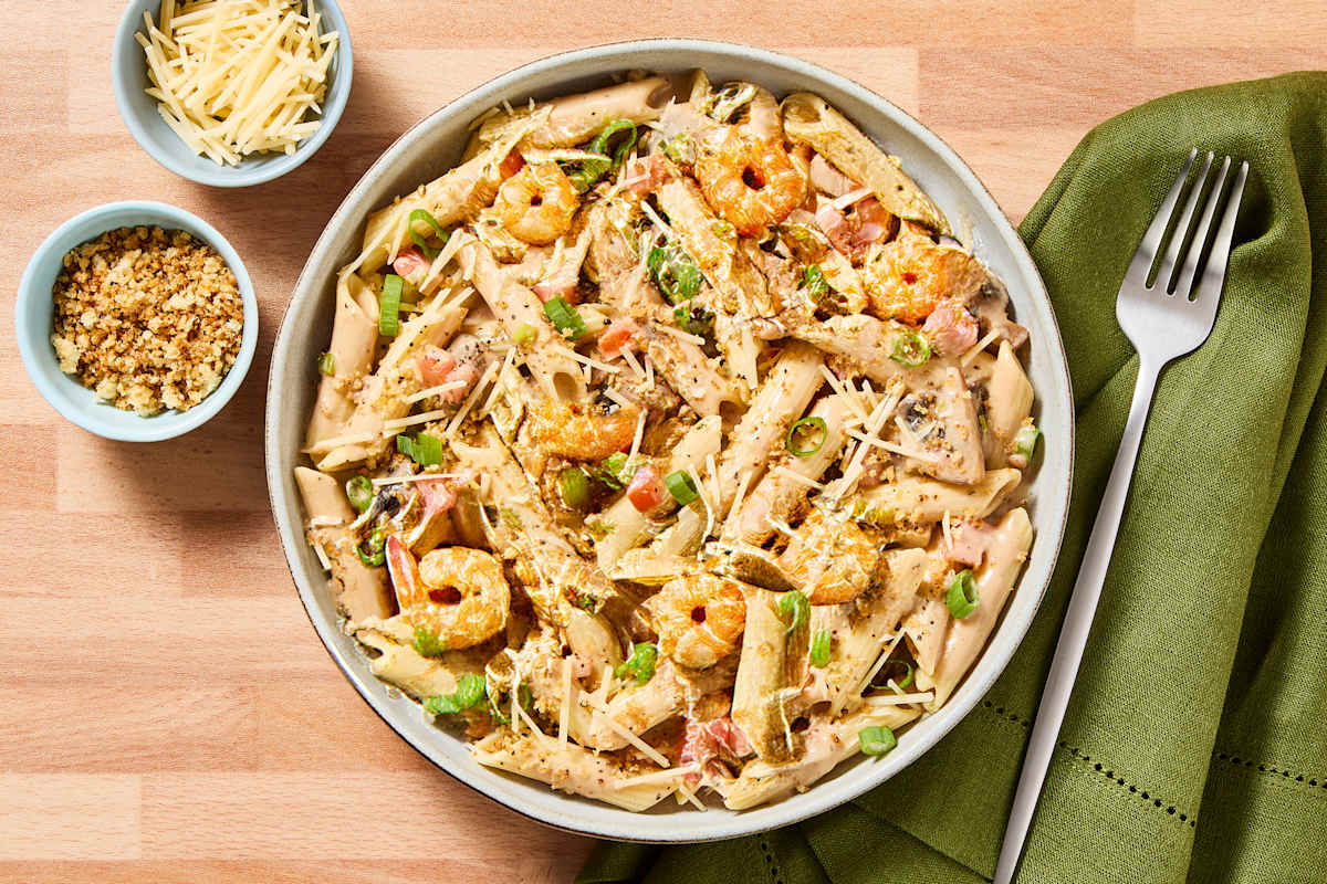 Shrimp & Mushroom Truffle Penne