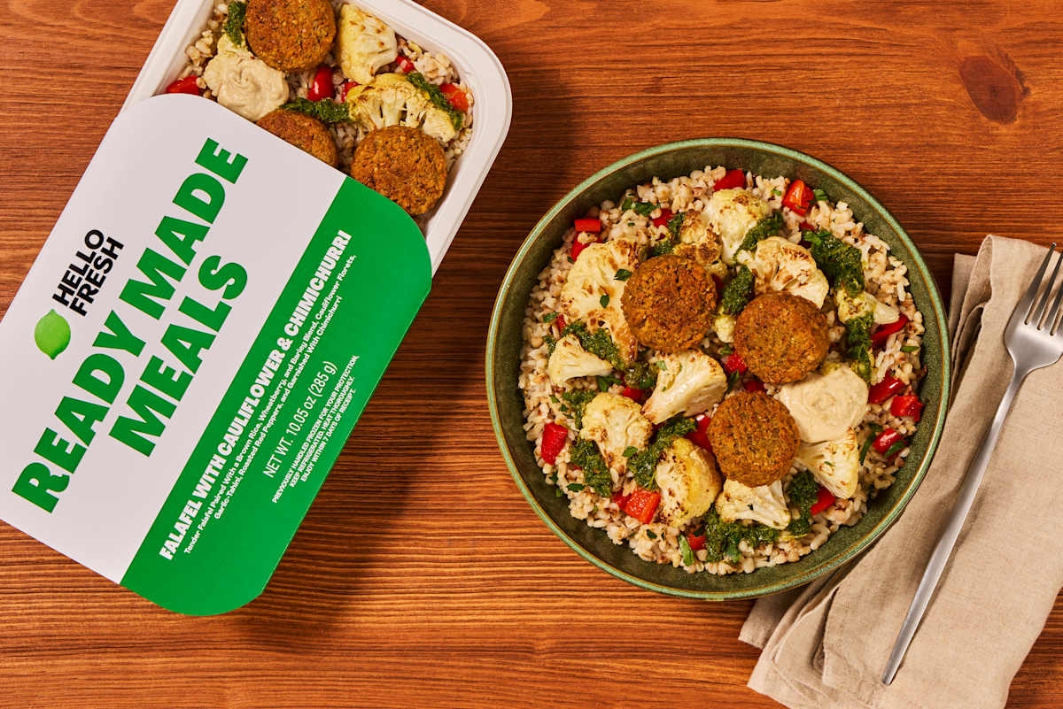 Falafel with Cauliflower & Chimichurri