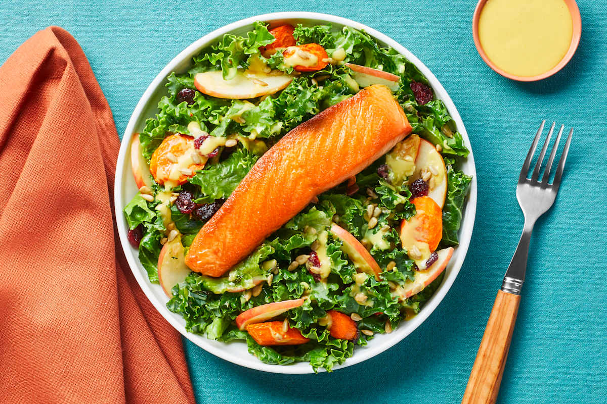 Smoky Brown Sugar Salmon Salad