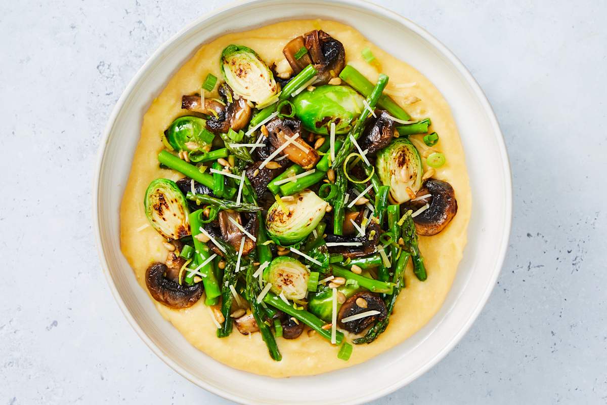 Umbrian Mushroom Harvest Polenta Bowl
