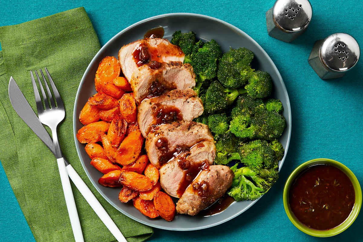 Figgy Balsamic Pork