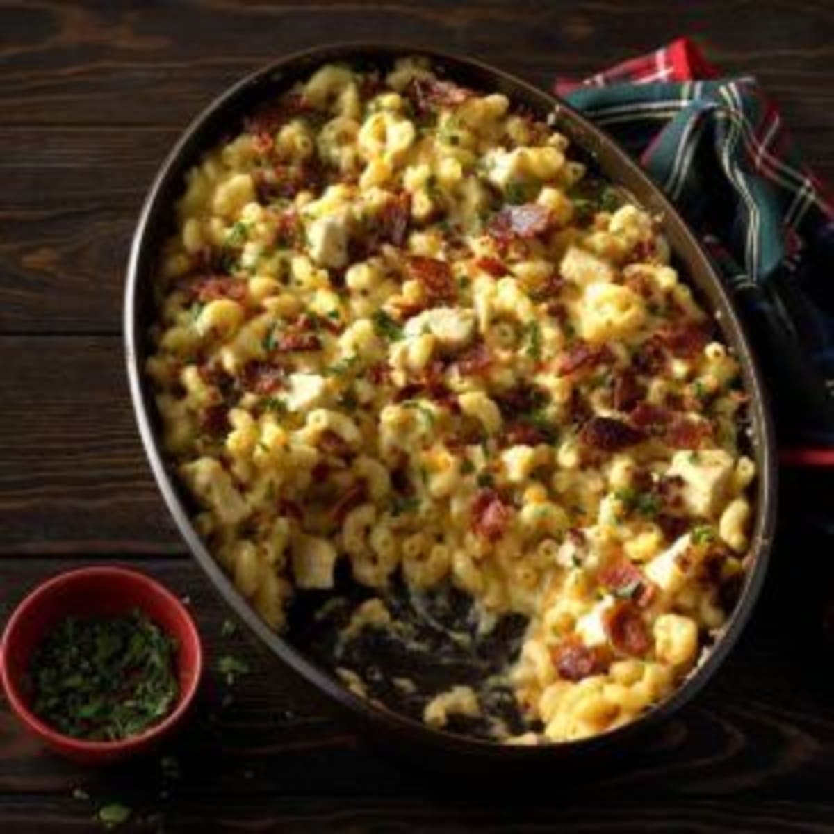 Creamy Bacon Cavatappi