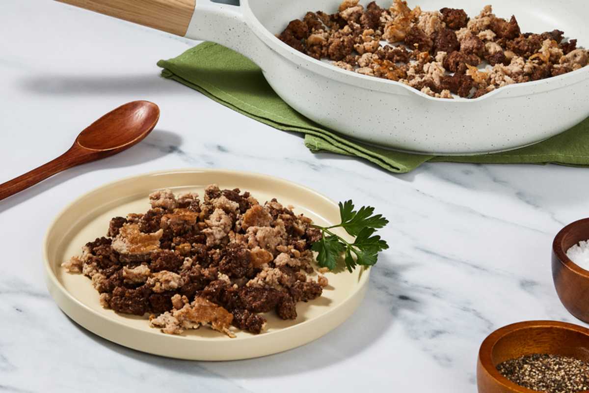 Ground Pork & Beef