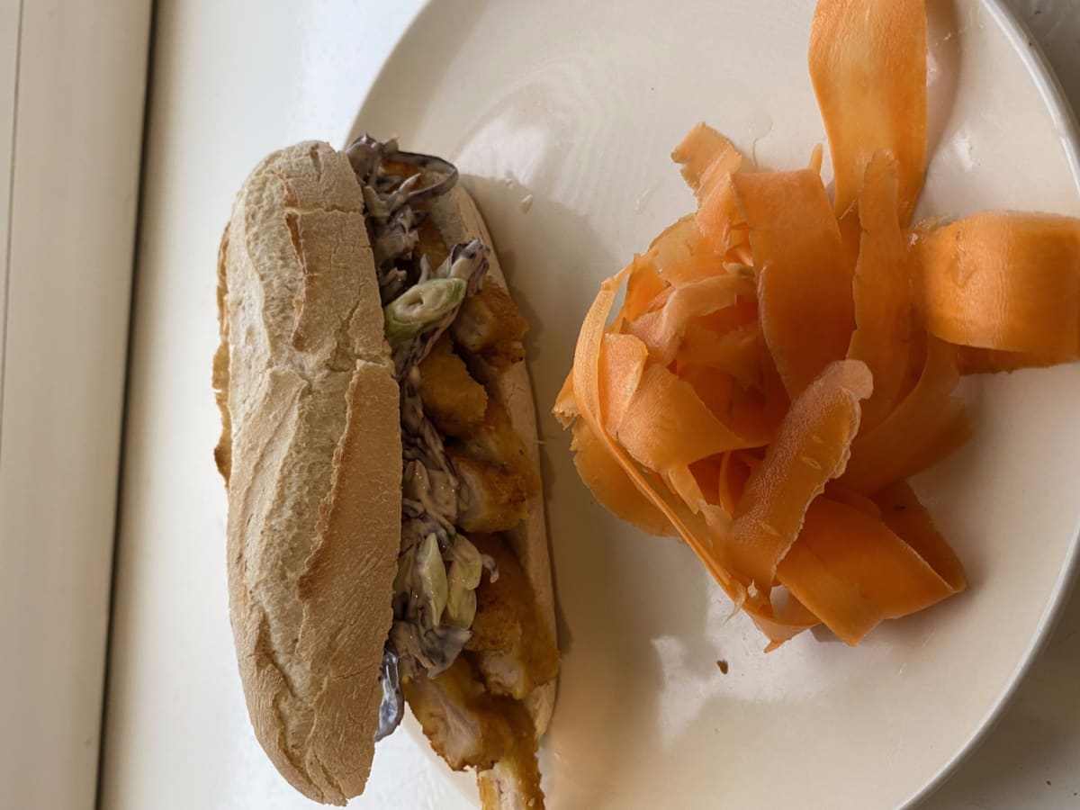 Crispy Pork Sandwich