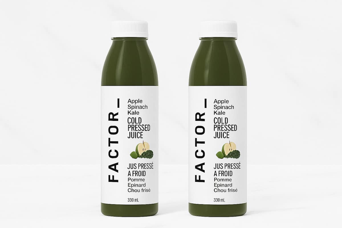 Apple Spinach Kale Cold-Pressed Juice