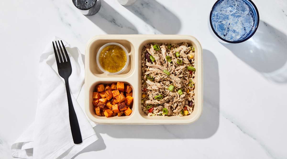 Shredded Jerk Chicken & Rice