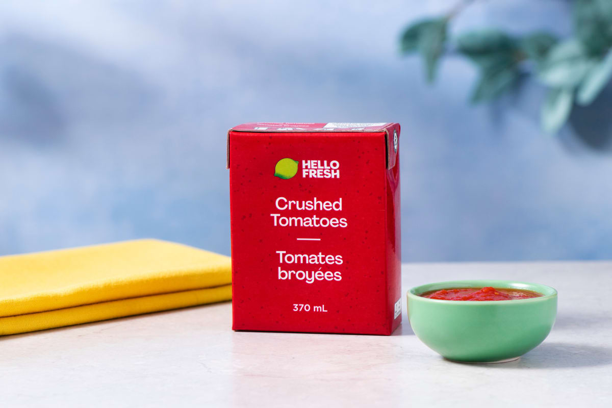 Tomates broyées à l’oignon et à l’ail