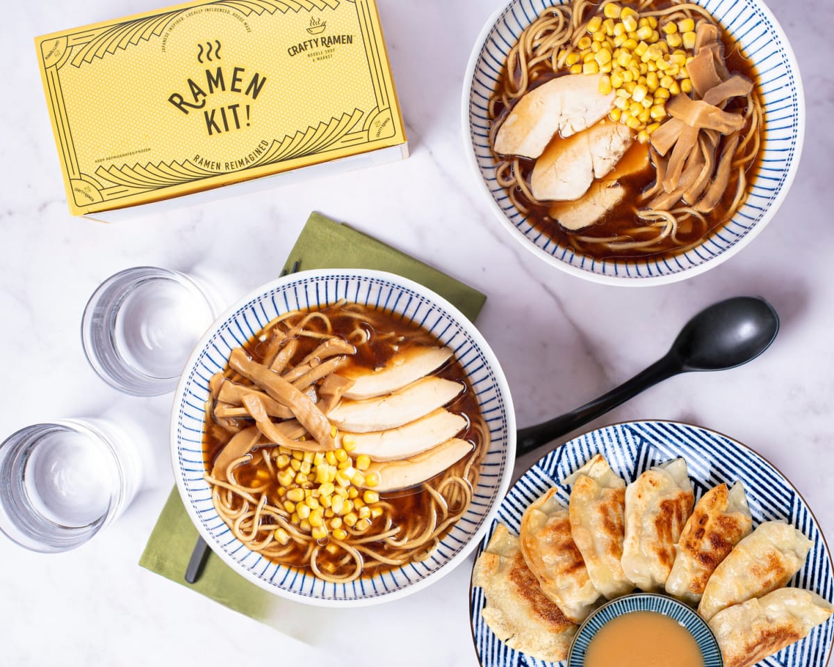Chicken Shoyu Ramen & Dumpling Bundle