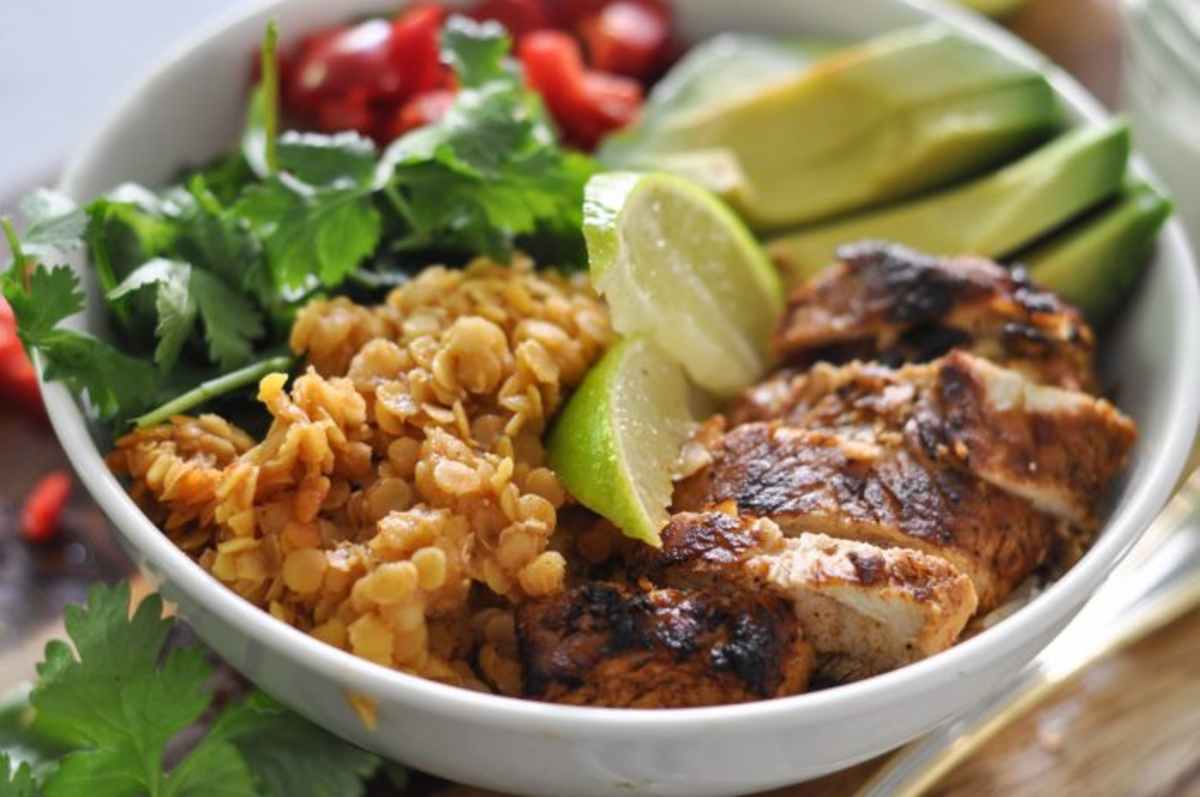 Smoky Turkey and Lentil Bowls *Health Product Line balanced core*