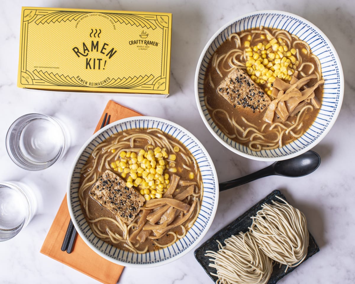 The Kaizen Warrior Tofu Miso Ramen